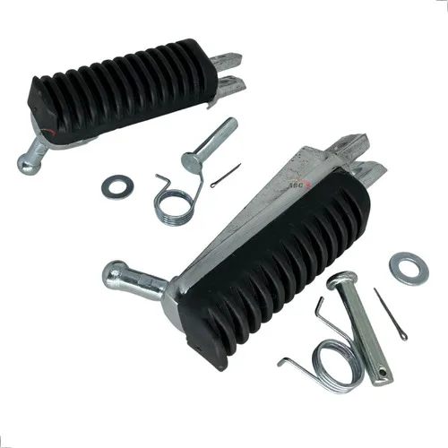Par De Pedaleira Dianteira Fazer 250 600 Xj6 Mt 03 07 09