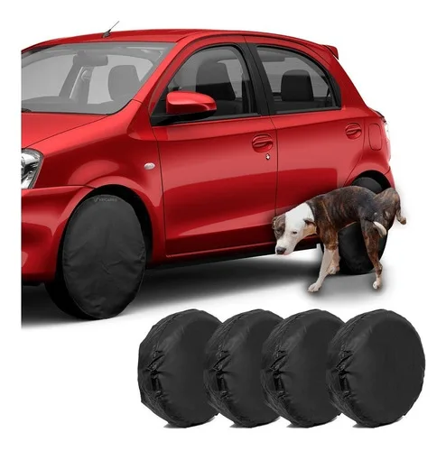 Protetor Rodas Carro Impermeável Xixi Cachorro Aro 14/15