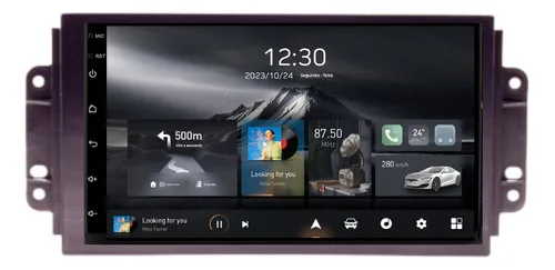 Multimídia 7 Android Chery Tiggo 2 Adak 2ram 64gb Qled