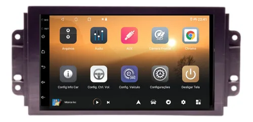 Imagem do produto Multimídia 7 Android Chery Tiggo 2 Adak 2ram 64gb Qled