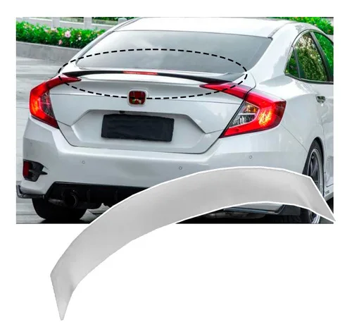 Imagem do produto Acessórios Honda Civic G10 2017 18 19 20 21 22 Aerofolio Top