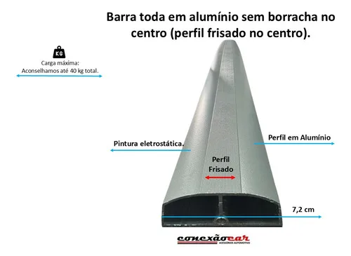 Imagem do produto Rack Fiat Uno Mille 2 Portas 2005 2006 2007 2008 2009 A 2012