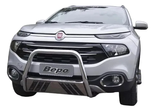 Parachoque De Impulsão Toro Flex 2017 2018 2019 Cromado Bepo