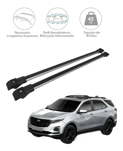 Imagem do produto Bagageiro De Teto Para Chevrolet Equinox 2017 A 2022 Slim