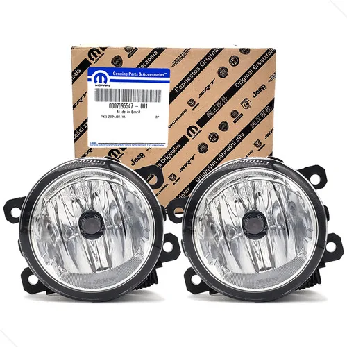 Par Farol Neblina C/ Lampada Original Jeep Renegade Compass