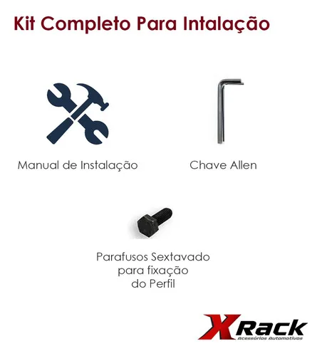 Imagem do produto Travessa Rack De Teto Bagageiro Novo Uno Evo Way 2011 A 2016