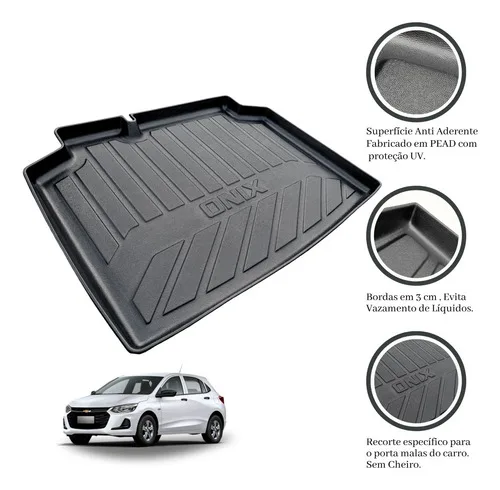 Imagem do produto Tapete Do Porta Malas Onix Hatch 2020 2021 2022 Bandeja