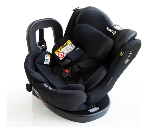 Cadeira Para Auto C/ Giro 360º Isofix I-nxt Black Urban 0 À 36kg Imp02164 - Safety 1st