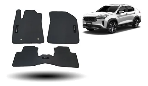 Imagem do produto Tapete Borracha Fastback Traseiro Inteiriço E Porta Malas
