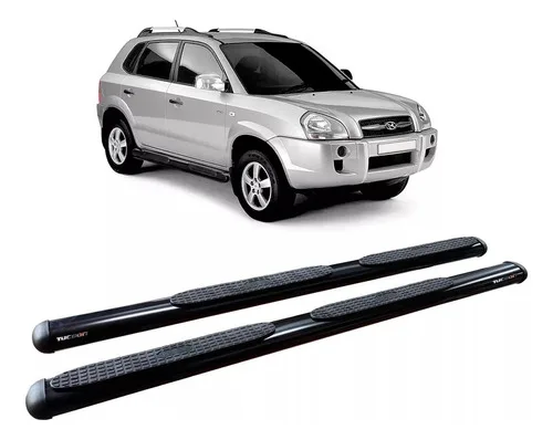 Estribo Oval Tucson 2005 A 2016 Preto