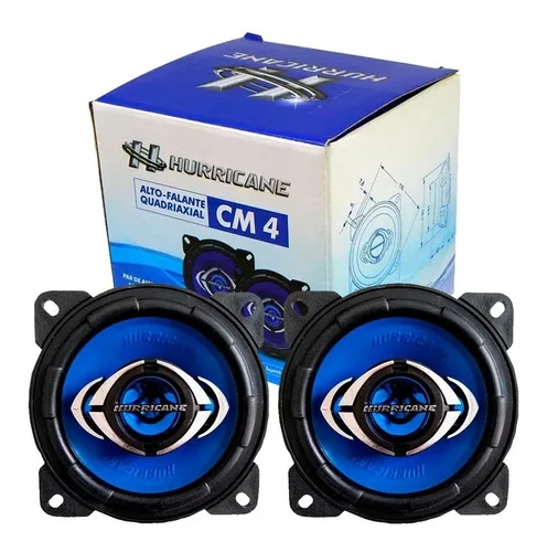 Imagem do produto Par Alto Falante Quadriaxial 4 Polegadas 110w Rms Hurricane