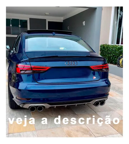 Imagem do produto Aerofólio Audi A3 Sedan Lip Spoiler 8v Acessorios A Vista