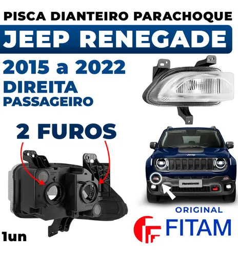 Imagem do produto Pisca Dianteira Renegade 2015 2016 2017 2018 2019 2020 2021