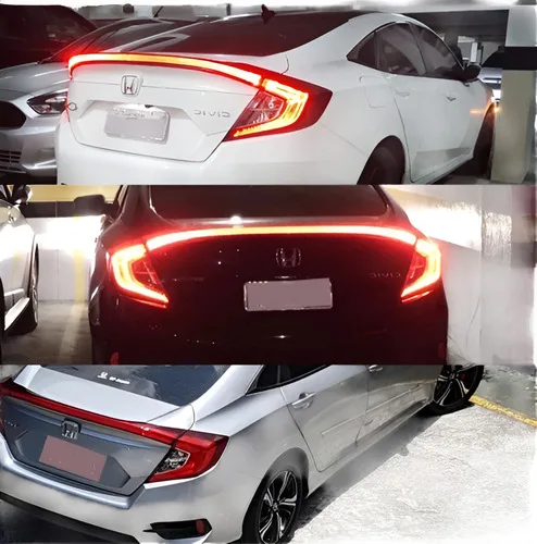 Aerofolio Civic 2017 2018 2019 2020 2021 G10 Break Light