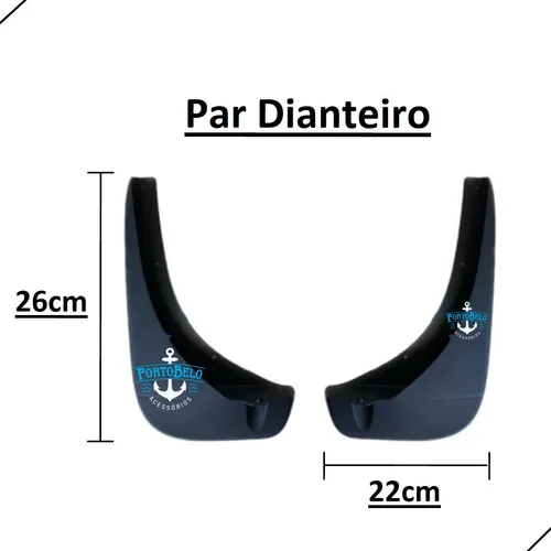 Imagem do produto Apara Barro Jeep Renegade 2017 2018 2019 2020 2021 2022 2023
