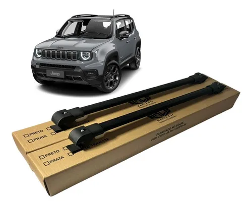 Imagem do produto Travessa De Teto Jeep Renegade 2021 2022 2023 Bagageiro Slim