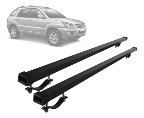 Rack Teto Travessa Aço Kia Sportage 2004 A 2011 Steel Racks