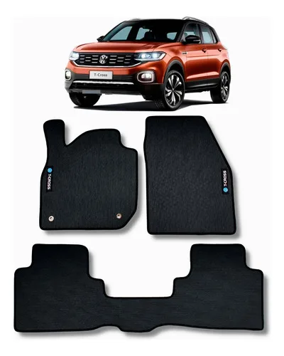Tapete Borracha T-cross Tsi Highline 2019 2020 2021 2022