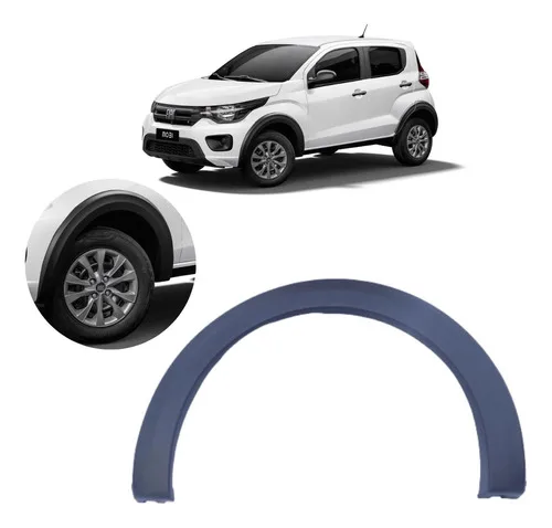 Moldura Paralama Dianteiro Esquerdo Fiat Mobi Fiat 100233289