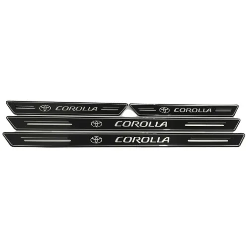 Imagem do produto Kit Soleira Protetor Toyota Corolla 2015 2016 2017 2018 2019
