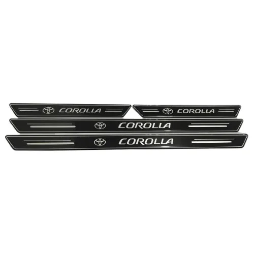 Imagem do produto Kit Soleira Protetor Toyota Corolla 2015 2016 2017 2018 2019