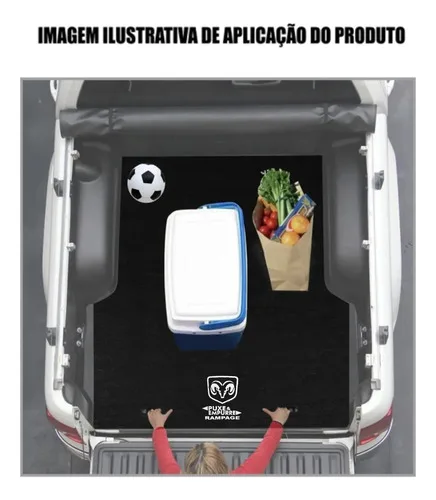 Imagem do produto Tapete Caçamba Puxe Empurre Caixa Ram Rampage Rebel 2024