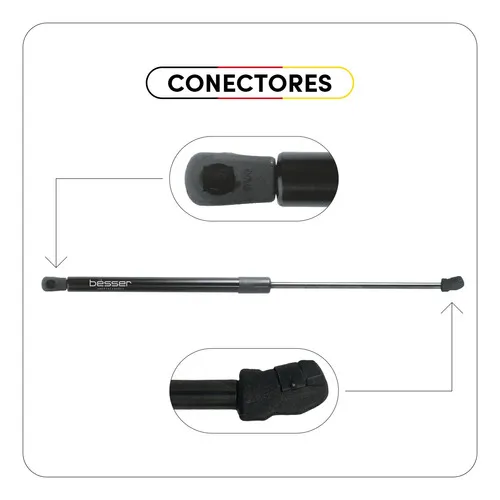 Imagem do produto Par Amortecedor Tampa Traseira Honda Fit 2009 A 2013 2014