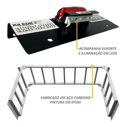 Imagem do produto Extensor Caçamba Ford Ranger 98 Até 2012 Rampa Para Moto