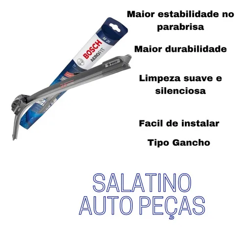 Imagem do produto Palheta Limpador Parabrisa Creta 2021 2022 2023 2024 Paleta