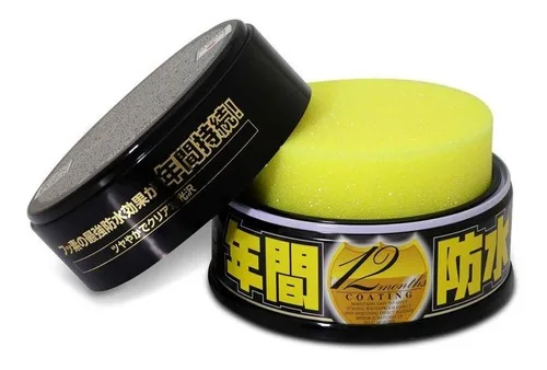 Imagem do produto Cera Fusso Coat Para Carros De Cores Escuras Dura Até 12 Meses 200g Soft99