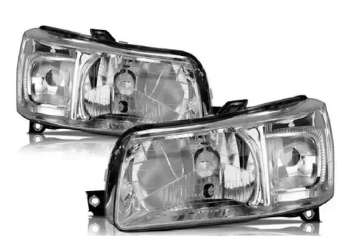 Par Farol Fiat Uno Mille Fire Economy Cromado 2004 Até 2013 - Autoaba