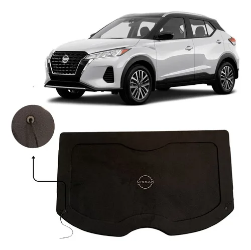 Bagagito Compativel Nissan Kicks 2016 A 2024 Preto