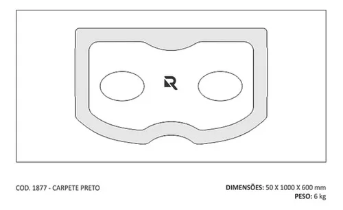 Imagem do produto Bagagito Compativel Nissan Kicks 2016 A 2024 Preto
