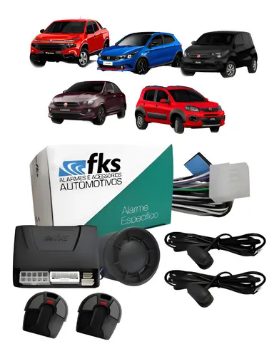 Alarme Fiat Fki505 Mobi Toro Uno 2 Cabeça Chave