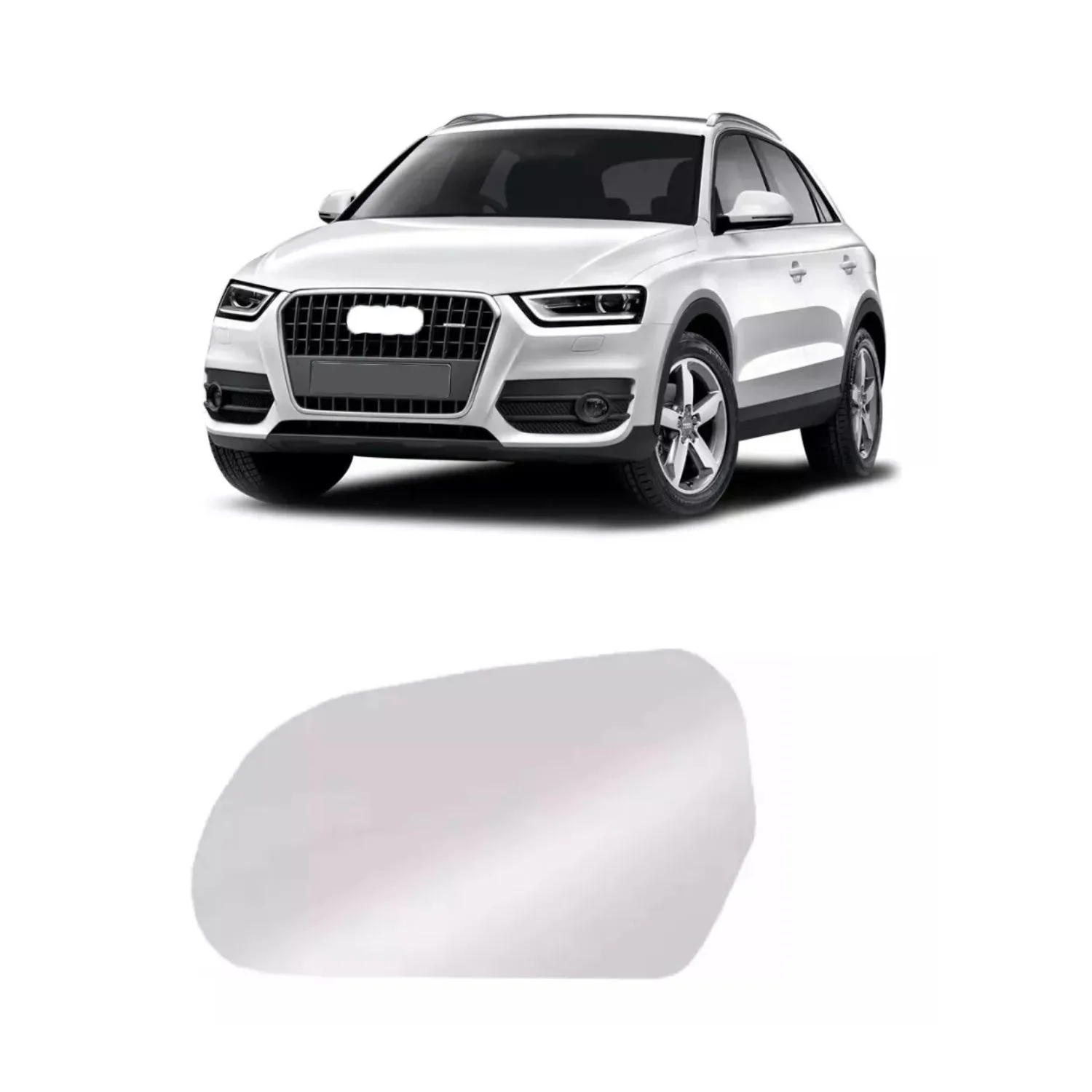 Lente Do Retrovisor Com Base Lado Esquerdo Audi Q3 2013/2019