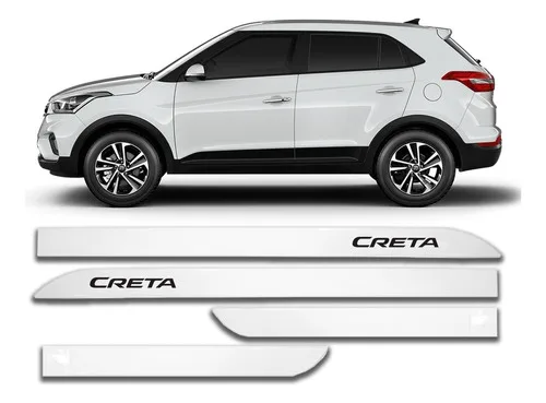 Jogo Friso Lateral Portas Creta Branco Atlas 2020 2021