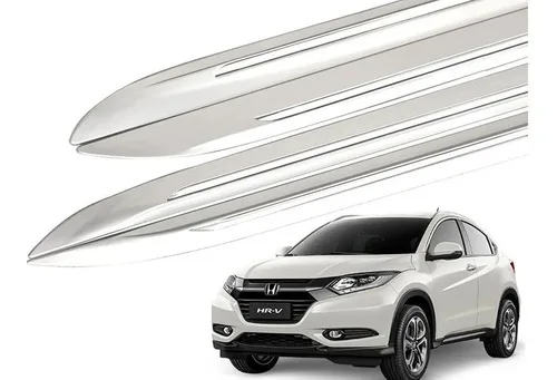 Imagem do produto Friso Lateral Honda Hr-v Hrv Filete Cromado Branco Tafetá