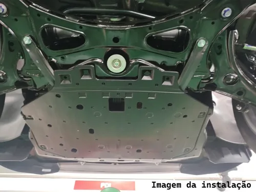 Imagem do produto Protetor De Cárter Honda Hr-v 2023 A 2025 Peito De Aço 1mm