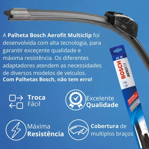 Imagem do produto Palheta Limpador De Parabrisa Par Multiclip Original Bosch