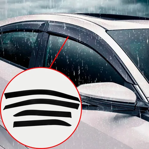 Imagem do produto Calha De Chuva Hilux Sw4 4 Portas Fumê 2016 2017 2018 A 2021