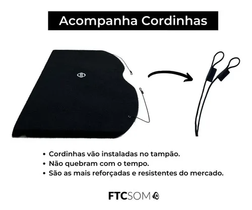 Imagem do produto Tampa Traseira Nissan Kicks Pcd 2021 (com Cordinhas)
