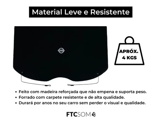 Imagem do produto Tampa Traseira Nissan Kicks Pcd 2021 (com Cordinhas)