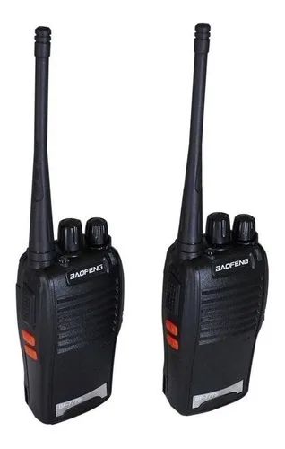 Imagem do produto Kit 4 Radios Comunicador 777s 16canais Profissional O Melhor Bandas De Freqüência Bf777s Cor Preto