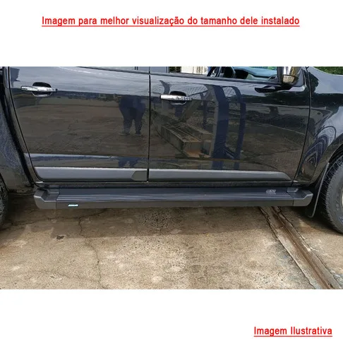 Imagem do produto Estribo S10 Cabine Dupla 2012 2013 2014 2015 Prime Preto