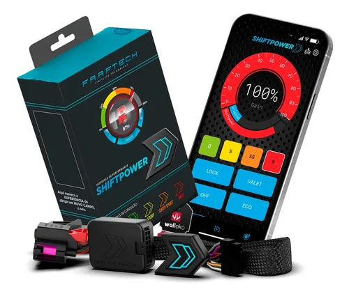 Imagem do produto Shift Power Faaftech Chip Pedal Bluetooth 4.0 App 3 Anos Grt