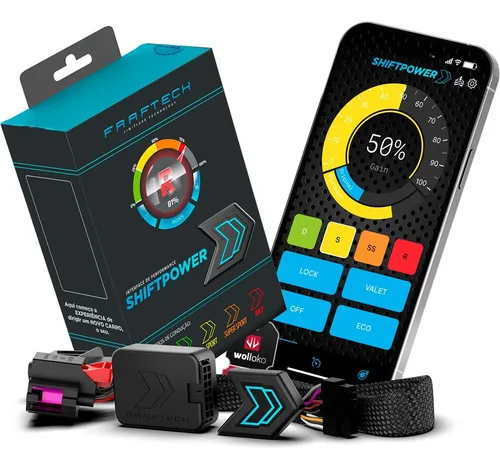 Imagem do produto Shift Power Faaftech Chip Pedal Bluetooth 4.0 App 3 Anos Grt