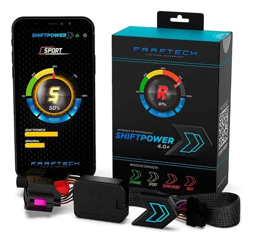 Imagem do produto Shift Power Faaftech Chip Pedal Bluetooth 4.0 App 3 Anos Grt