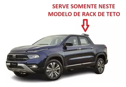 Imagem do produto Acabamento Esquerdo Traseiro Rack Teto Fiat Toro Original