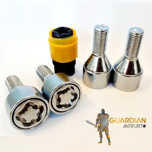 Imagem do produto Kit Trava Parafuso Giratória Antifurto Rodas Renault