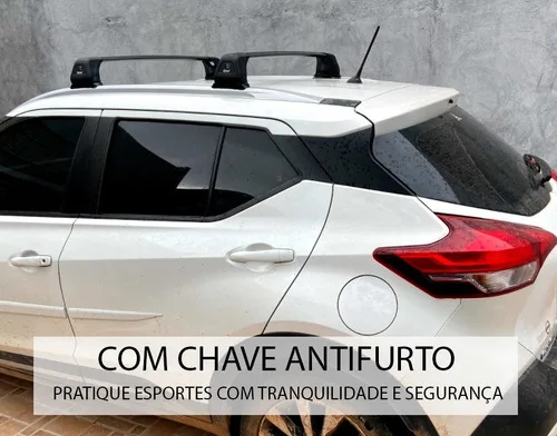 Imagem do produto Rack Teto Longarina Nissan Kicks - Kiussi Emilia Antifurto